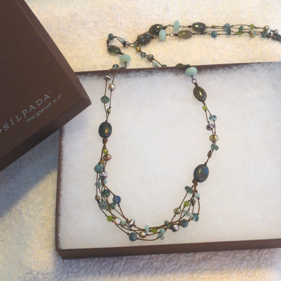 Silpada Retired N1890 Multi Stone Necklace